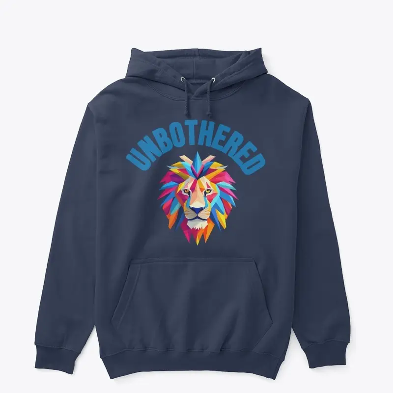 Unbothered lion Hoodie